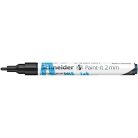 SCHNEIDER Dekormarker, akril, 2 mm, SCHNEIDER "Paint-It 310", fekete