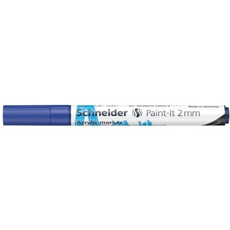SCHNEIDER Dekormarker, akril, 2 mm, SCHNEIDER "Paint-It 310", kék