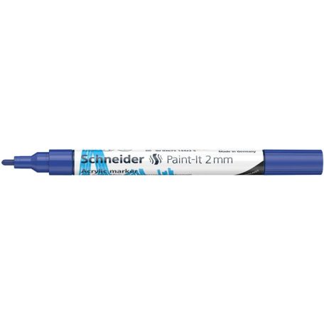 SCHNEIDER Dekormarker, akril, 2 mm, SCHNEIDER "Paint-It 310", kék