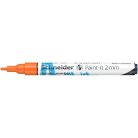 SCHNEIDER Dekormarker, akril, 2 mm, SCHNEIDER "Paint-It 310", narancssárga