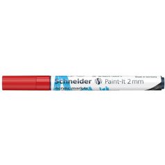   SCHNEIDER Dekormarker, akril, 2 mm, SCHNEIDER "Paint-It 310", piros