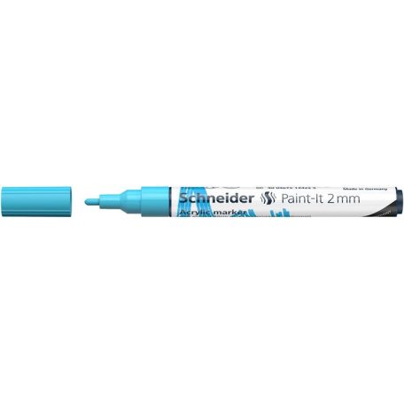 SCHNEIDER Dekormarker, akril, 2 mm, SCHNEIDER "Paint-It 310", pasztellkék
