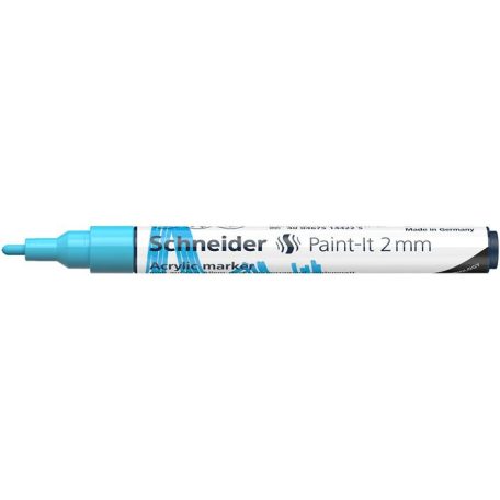 SCHNEIDER Dekormarker, akril, 2 mm, SCHNEIDER "Paint-It 310", pasztellkék
