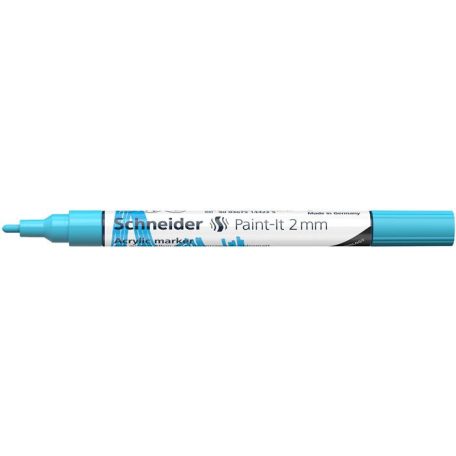 SCHNEIDER Dekormarker, akril, 2 mm, SCHNEIDER "Paint-It 310", pasztellkék