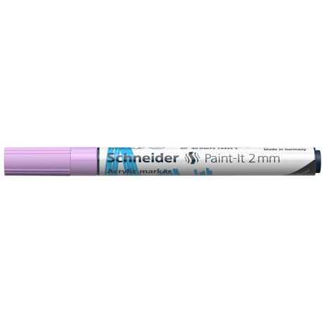 SCHNEIDER Dekormarker, akril, 2 mm, SCHNEIDER "Paint-It 310", pasztell-lila