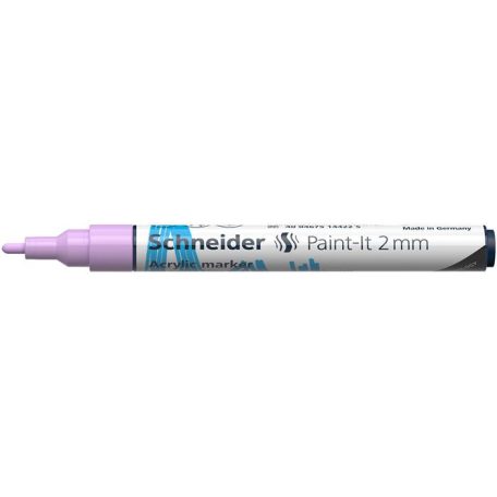SCHNEIDER Dekormarker, akril, 2 mm, SCHNEIDER "Paint-It 310", pasztell-lila