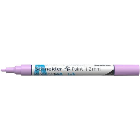 SCHNEIDER Dekormarker, akril, 2 mm, SCHNEIDER "Paint-It 310", pasztell-lila