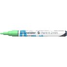 SCHNEIDER Dekormarker, akril, 2 mm, SCHNEIDER "Paint-It 310", pasztellzöld
