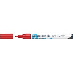   SCHNEIDER Dekormarker, akril, 2 mm, SCHNEIDER "Paint-It 310", piros