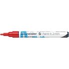SCHNEIDER Dekormarker, akril, 2 mm, SCHNEIDER "Paint-It 310", piros