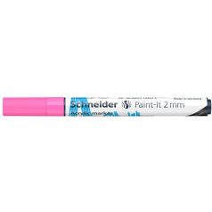   SCHNEIDER Dekormarker, akril, 2 mm, SCHNEIDER "Paint-It 310", rózsaszín