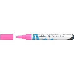   SCHNEIDER Dekormarker, akril, 2 mm, SCHNEIDER "Paint-It 310", rózsaszín