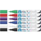 SCHNEIDER Dekormarker készlet, akril, 2 mm, SCHNEIDER "Paint-It 310", 6 különböző szín