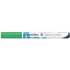   SCHNEIDER Dekormarker, akril, 2 mm, SCHNEIDER "Paint-It 310", zöld