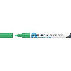   SCHNEIDER Dekormarker, akril, 2 mm, SCHNEIDER "Paint-It 310", zöld