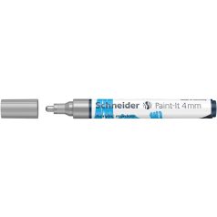   SCHNEIDER Dekormarker, akril, 4 mm, SCHNEIDER "Paint-It 320", ezüst