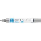SCHNEIDER Dekormarker, akril, 4 mm, SCHNEIDER "Paint-It 320", ezüst
