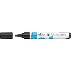   SCHNEIDER Dekormarker, akril, 4 mm, SCHNEIDER "Paint-It 320", fekete