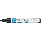 SCHNEIDER Dekormarker, akril, 4 mm, SCHNEIDER "Paint-It 320", fekete
