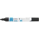 SCHNEIDER Dekormarker, akril, 4 mm, SCHNEIDER "Paint-It 320", fekete
