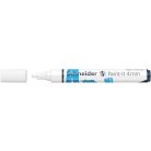SCHNEIDER Dekormarker, akril, 4 mm, SCHNEIDER "Paint-It 320", fehér