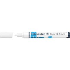  SCHNEIDER Dekormarker, akril, 4 mm, SCHNEIDER "Paint-It 320", fehér