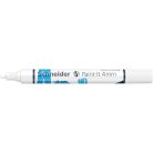 SCHNEIDER Dekormarker, akril, 4 mm, SCHNEIDER "Paint-It 320", fehér