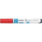SCHNEIDER Dekormarker, akril, 4 mm, SCHNEIDER "Paint-It 320", piros