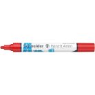 SCHNEIDER Dekormarker, akril, 4 mm, SCHNEIDER "Paint-It 320", piros