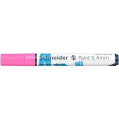   SCHNEIDER Dekormarker, akril, 4 mm, SCHNEIDER "Paint-It 320", rózsaszín