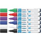 SCHNEIDER Dekormarker készlet, akril, 4 mm, SCHNEIDER "Paint-It 320", 6 különböző szín