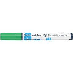   SCHNEIDER Dekormarker, akril, 4 mm, SCHNEIDER "Paint-It 320", zöld