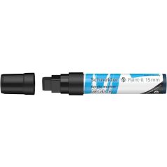   SCHNEIDER Dekormarker, akril, 15 mm, SCHNEIDER "Paint-It 330", fekete