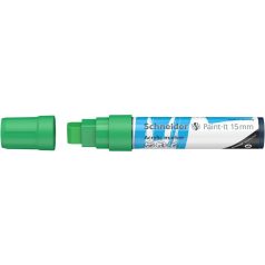   SCHNEIDER Dekormarker, akril, 15 mm, SCHNEIDER "Paint-It 330", zöld