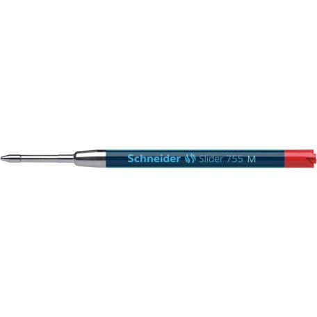 SCHNEIDER Golyóstollbetét, 0,5 mm, SCHNEIDER "Slider 755", piros