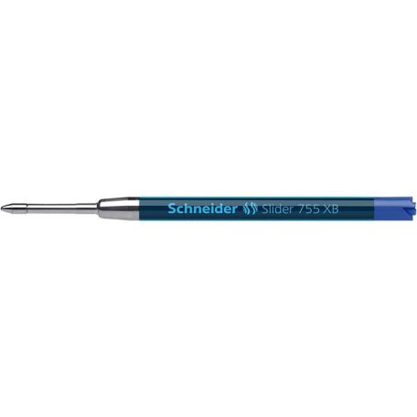 SCHNEIDER Golyóstollbetét, 0,7 mm, SCHNEIDER "Slider 755 XB", kék
