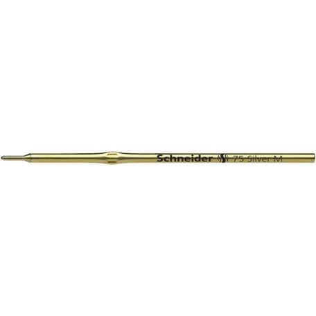 SCHNEIDER Golyóstollbetét, 0,5 mm, SCHNEIDER "75 Silver", ezüst