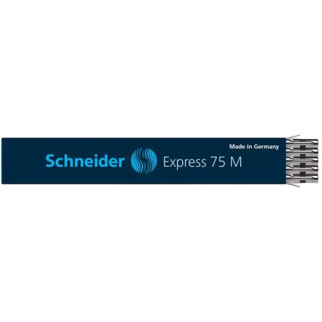 SCHNEIDER Golyóstollbetét, 0,5 mm, SCHNEIDER "Express 75", fekete