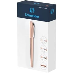   SCHNEIDER Töltőtoll ajándékszett, 1,1 mm, ajándék 1,5 és 1,8 mm-es tollheggyel, SCHNEIDER "Callissima", barack