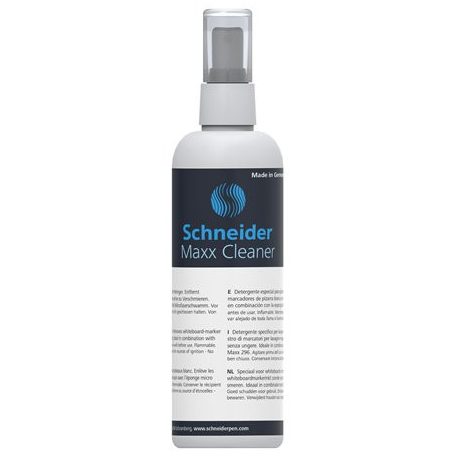 SCHNEIDER Tisztítófolyadék, táblához, 250 ml, SCHNEIDER, "Maxx 298"