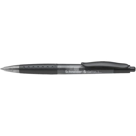 SCHNEIDER Zseléstoll, 0,4 mm, nyomógombos, SCHNEIDER "Gelion +", fekete