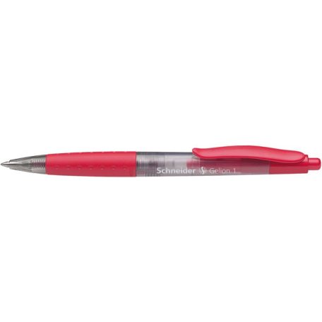 SCHNEIDER Zseléstoll, 0,4 mm, nyomógombos, SCHNEIDER "Gelion +", piros