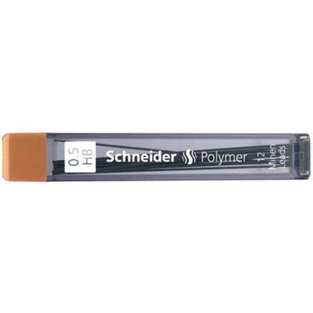 SCHNEIDER Grafitbél, HB, 0,5 mm, SCHNEIDER