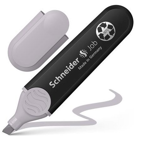 SCHNEIDER Szövegkiemelő, 1-5 mm, SCHNEIDER "Job Pastel", szürke