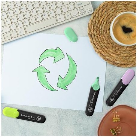 SCHNEIDER Szövegkiemelő, 1-5 mm, SCHNEIDER "Job Pastel", szürke