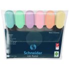 SCHNEIDER Szövegkiemelő készlet, 1-5 mm, SCHNEIDER "Job Pastel", 6 különböző pasztell szín