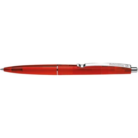 SCHNEIDER Golyóstoll, 0,5 mm, nyomógombos, SCHNEIDER "K20 Icy", piros
