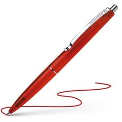   SCHNEIDER Golyóstoll, 0,5 mm, nyomógombos, SCHNEIDER "K20 Icy", piros