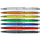 SCHNEIDER Golyóstoll, 0,5 mm, nyomógombos, vegyes színű test, SCHNEIDER "K20 Icy", kék