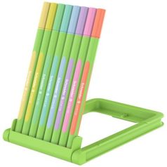   SCHNEIDER Tűfilc készlet, 0,4 mm, SCHNEIDER "Line-Up Pastel", 8 különböző pasztell szín